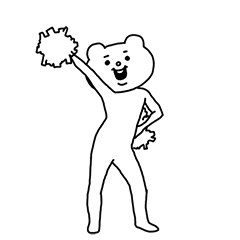 Betakkuma's Sports Frenzy sticker #17