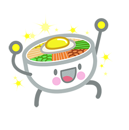 Bibimbap Friends stickers