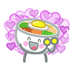 Bibimbap Friends sticker #02