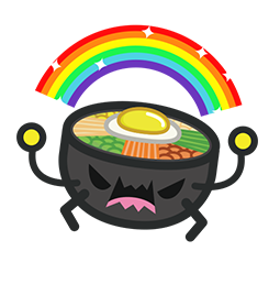 Bibimbap Friends sticker #06