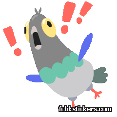Bird Brained Aufkleber #8