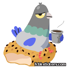 Bird Brained Aufkleber #12