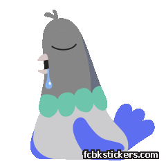 Bird Brained Aufkleber #13