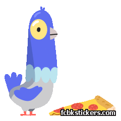 Bird Brained Aufkleber #15