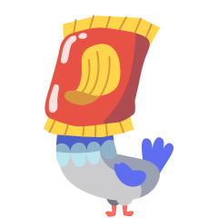 Bird Brained sticker #11