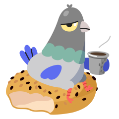 Bird Brained sticker #12