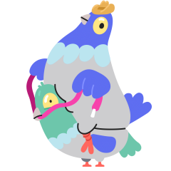Bird Brained sticker #14