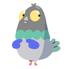Bird Brained sticker #19