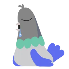 Bird Brained Sticker Nr.13 - herunterladen als WEBP.