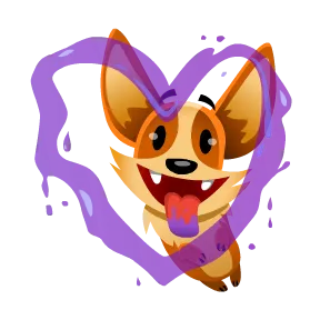 Biscuit in Love sticker #8 - download as WEBP.