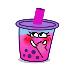 Boba sticker #05