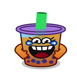 Boba sticker #12