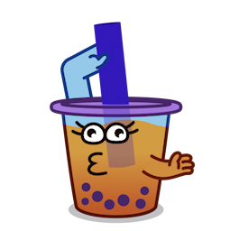 Boba sticker #15