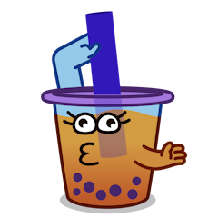 Boba sticker #15