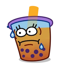 Boba Sticker Nr.2 - herunterladen als WEBP.