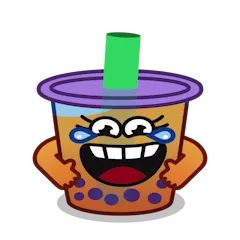 Boba Sticker Nr.12 - herunterladen als WEBP.