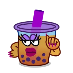 Boba Sticker Nr.13 - herunterladen als WEBP.