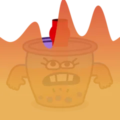 Boba Sticker Nr.16 - herunterladen als WEBP.