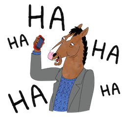 BoJack Horseman sticker #03