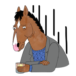 BoJack Horseman sticker #16