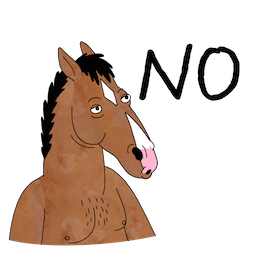 BoJack Horseman sticker #18