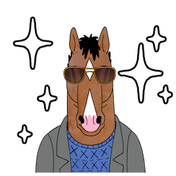 BoJack Horseman sticker #20