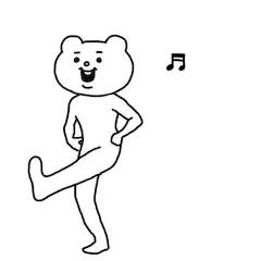 Bold Betakkuma sticker #8 - download as WEBP.