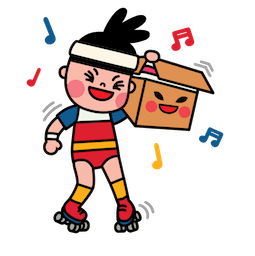 Box Girl sticker #02