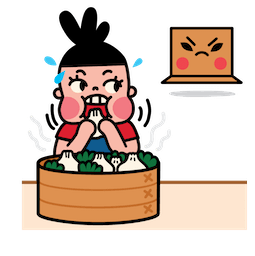 Box Girl sticker #04