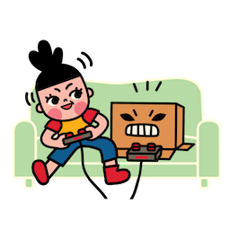 Box Girl sticker #11