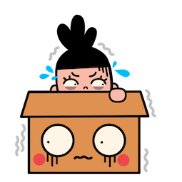 Box Girl sticker #13