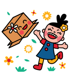 Box Girl sticker #17