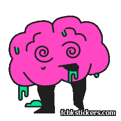 Brain Rot Aufkleber #2