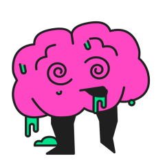 Brain Rot sticker #02
