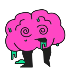 Brain Rot Sticker Nr.2 - herunterladen als WEBP.