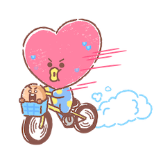 BT21 Best Friends Forever sticker #02