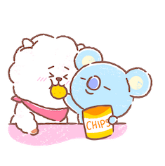 BT21 Best Friends Forever sticker #05