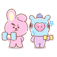 BT21 Best Friends Forever sticker #06