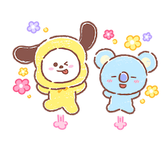 BT21 Best Friends Forever sticker #08