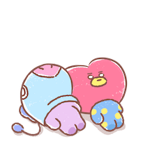 BT21 Best Friends Forever sticker #12