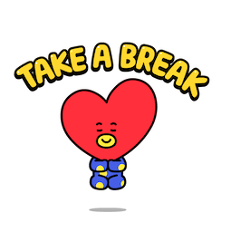 BT21 Love &Peace sticker #14