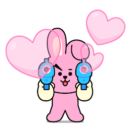 BT21 Love &Peace sticker #15