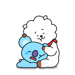 BT21 Love &Peace sticker #18