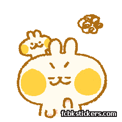 Bun's Daily Chaos Aufkleber #9