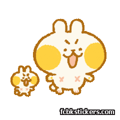 Bun's Daily Chaos Aufkleber #10