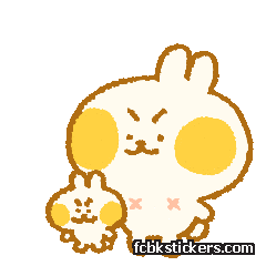 Bun's Daily Chaos Aufkleber #11