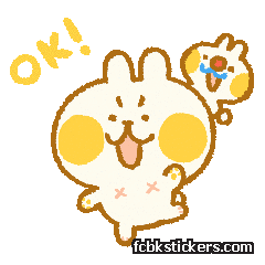 Bun's Daily Chaos Aufkleber #12