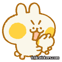 Bun's Daily Chaos Aufkleber #14
