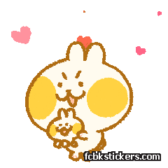 Bun's Daily Chaos Aufkleber #16