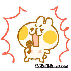 Bun's Daily Chaos Aufkleber #24